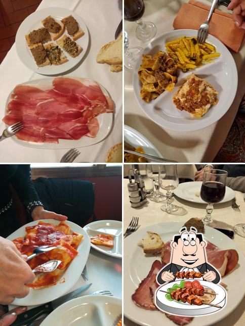 Cibo al Trattoria La Casa del Prosciutto