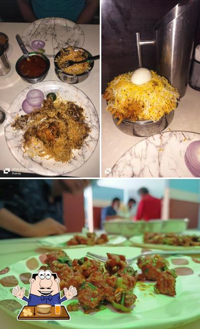 Food at Athidi family Restaurant