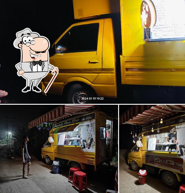 Enjoy the view outside Nik's - The Goan Fusion