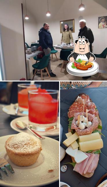 Questa è la foto che mostra la cibo e interni di Caffè Bistrò San Pietro, Bari