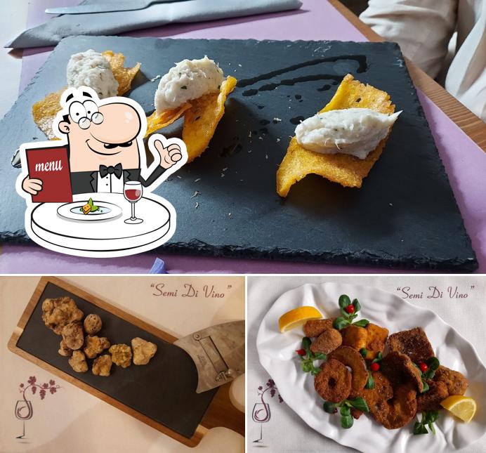 Cibo al Enosteria Semi di Vino