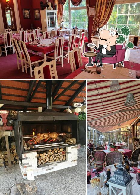 Gli interni di Restoran Kalvarija