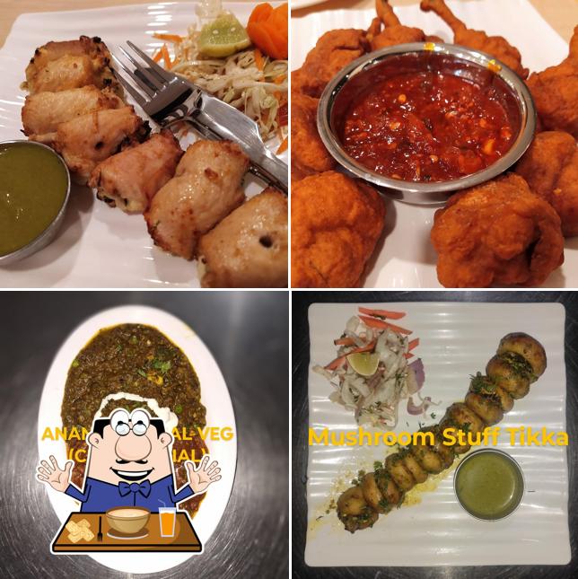 Food at Anandi Classic Multicusine A/C Family Restaurant / Bar & A/C Rooms
