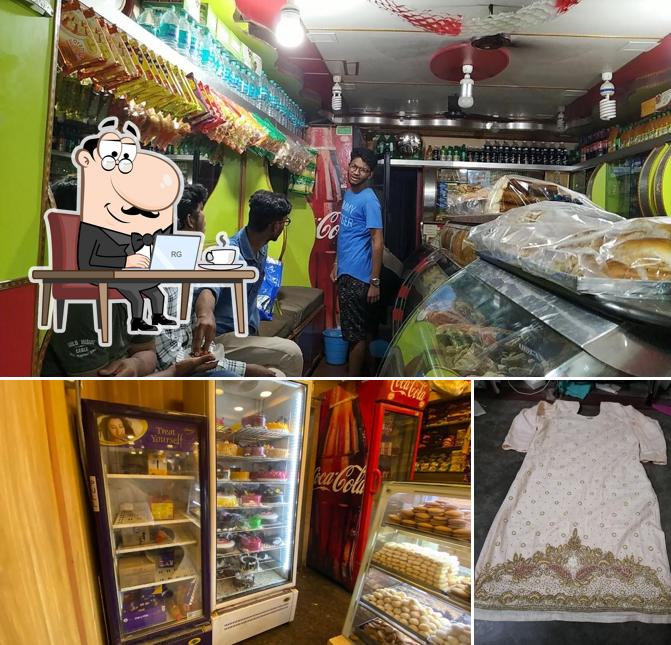 The interior of Chennai hot puffs