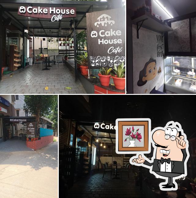 The interior of D Cake House Cafe