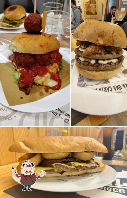 Panino con maiale stirato al Hill's Burger & CHIPS by Antonio