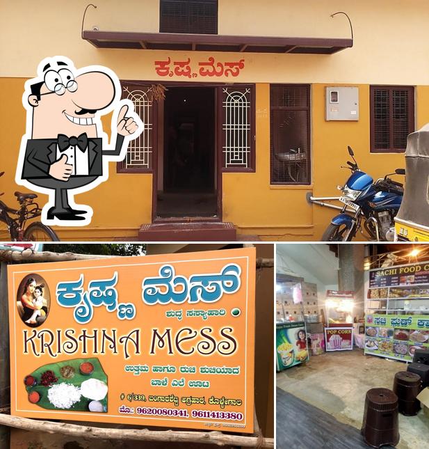 Look at the pic of Krishna Mess