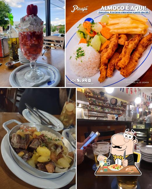 Platos en Botequim Pirajú