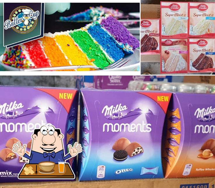 Food at Buttercup Confectionery and More