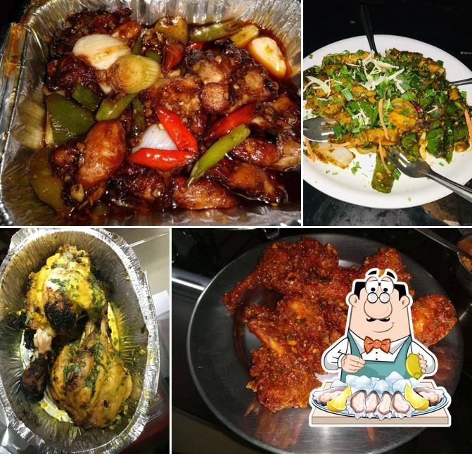 Try out seafood at Trimuti Nimantran Restaurant