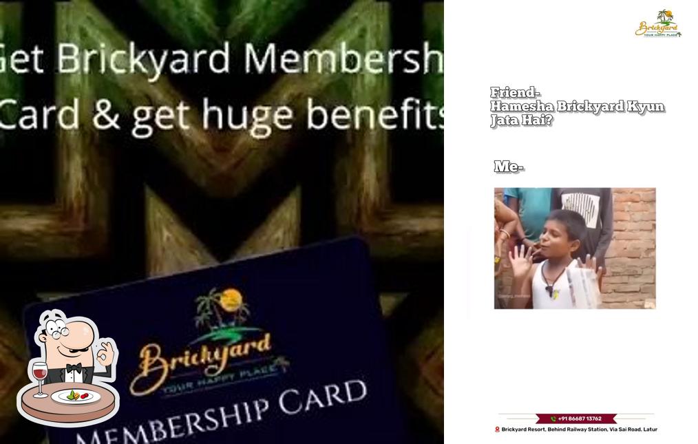 Meals at The Brickyard Resort Top Restaurant & Hotel Latur