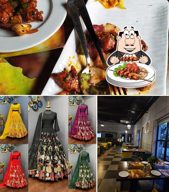 The restaurant's food and exterior