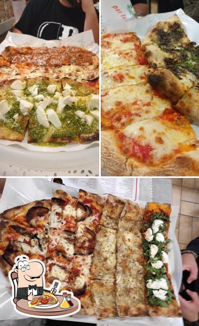 Ordina tra le molte varianti di pizza