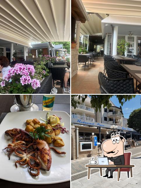 Gli interni di Restaurant Agora