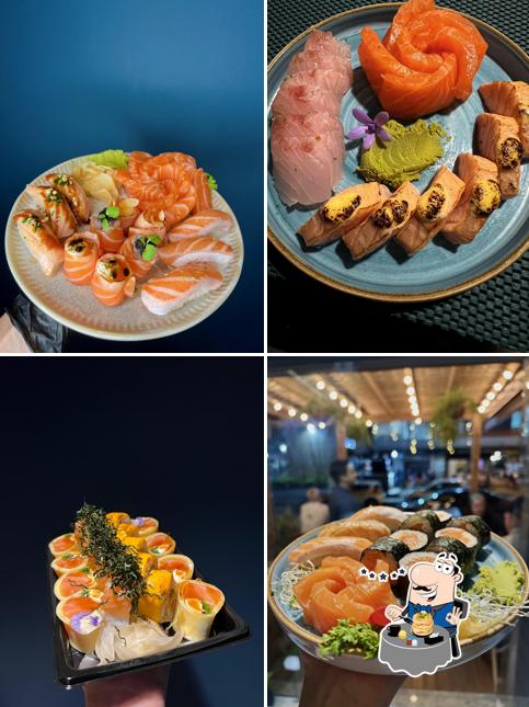 Comida em Arigato Sushi Floripa