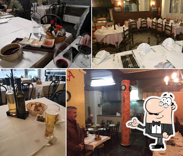 Gli interni di Olympico churrascaria