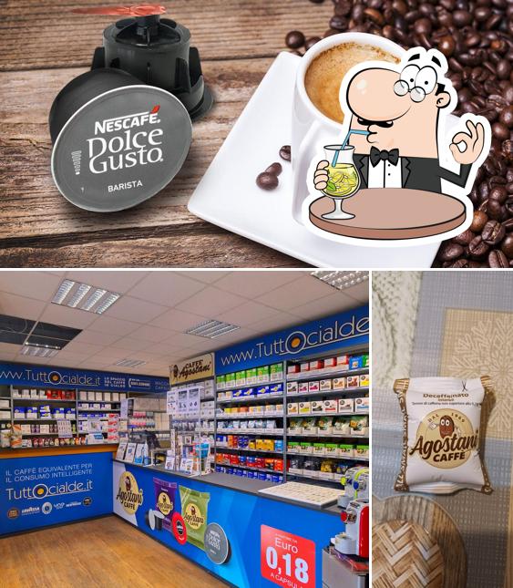 Dai un’occhiata alla foto che mostra la bevanda e cibo di Tuttocialde.it (Caffè Agostani) - Cinisello Balsamo