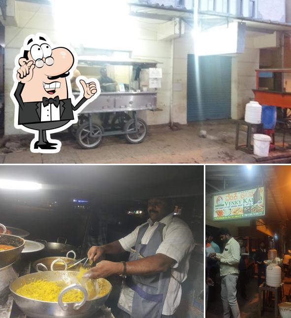 The interior of Venky Kabab - Street Food Non Veg