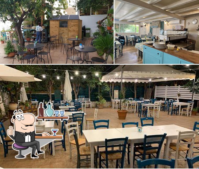 Gli interni di Tatiana Melfa Restaurant & Bakery (Cefalù)