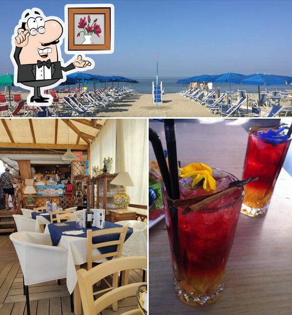 La interni e bevanda del ristorante