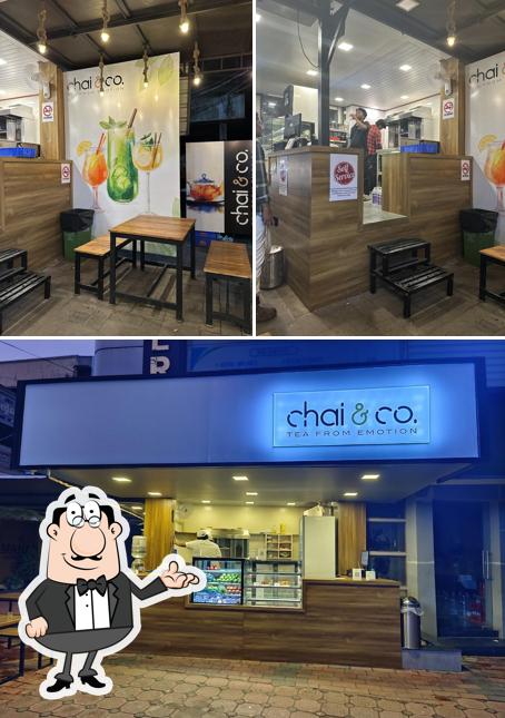 The interior of Chai & Co