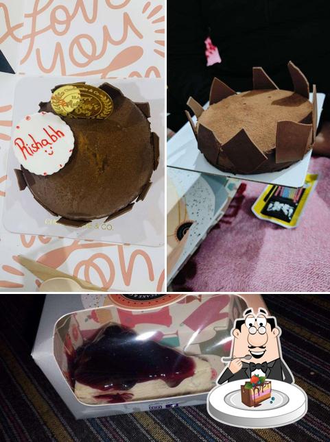 Chocolate cake at Cheesecake & Co