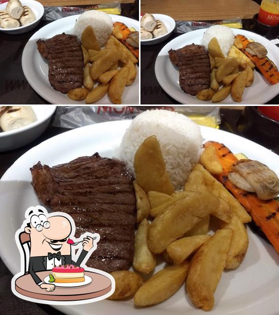 Montana Grill oferece uma variedade de pratos doces