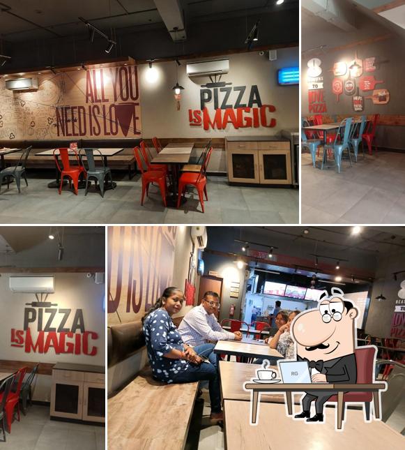 The interior of Pizza Hut Baltana, Zirakpur The interior of Pizza Hut Baltana, Zirakpur