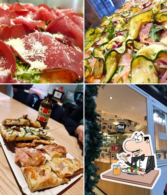 Platti al Alice Pizza Trastevere