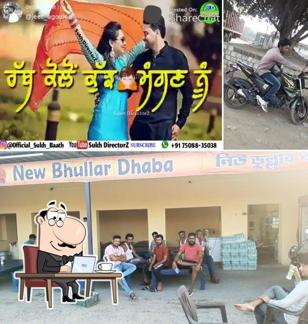 Check out how NEW BHULLAR DHABA looks inside