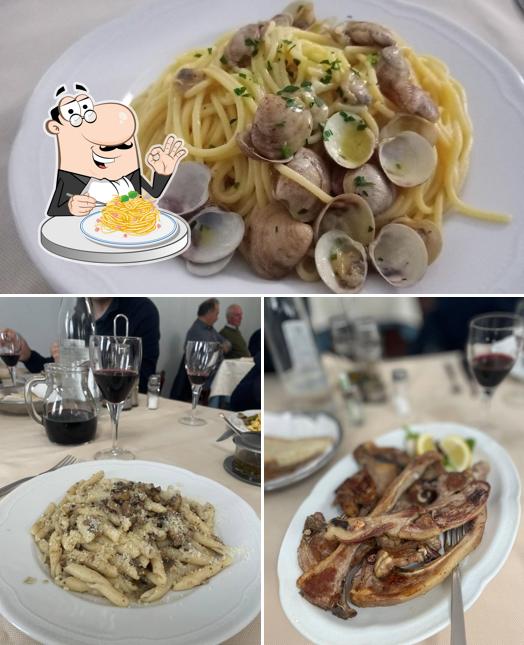 Spaghetti alla carbonara al Ristorante Pizzeria