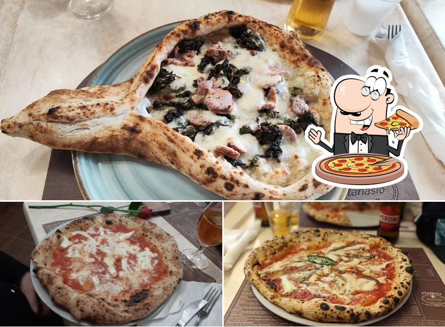 Ordina una pizza a Attanasio