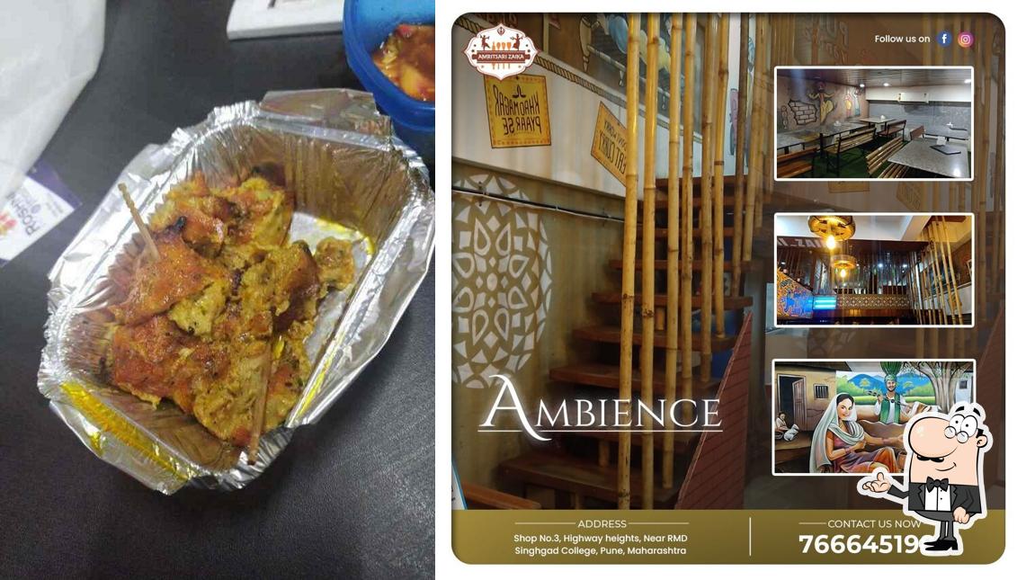 The interior of Amritsari Zaika