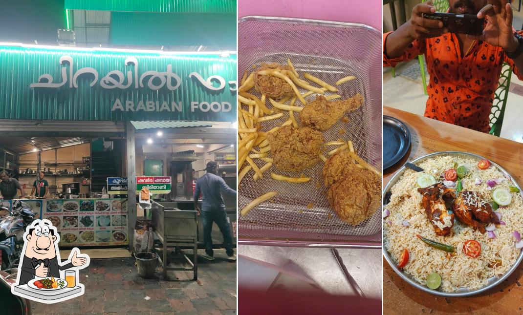 Food at Chirayil Fast Food, ചിറയിൽ ഫാസ്റ്റ് ഫുഡ്‌