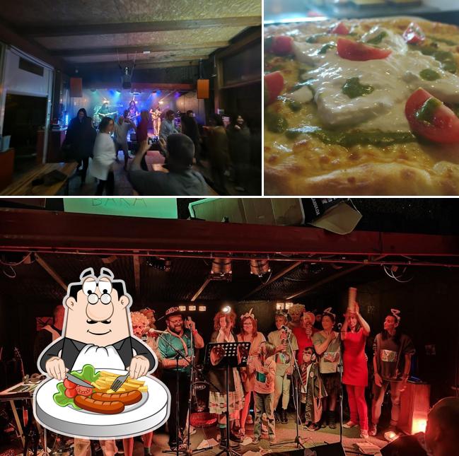 Dai un’occhiata alla immagine che presenta la cibo e interni di Masnada Club