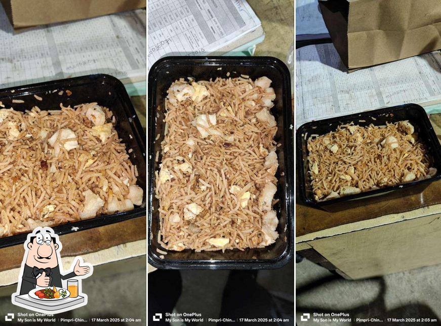 Food at Aysha Fish Corner