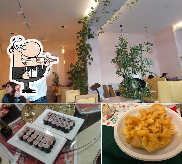 Scegli le varie opzioni di sushi