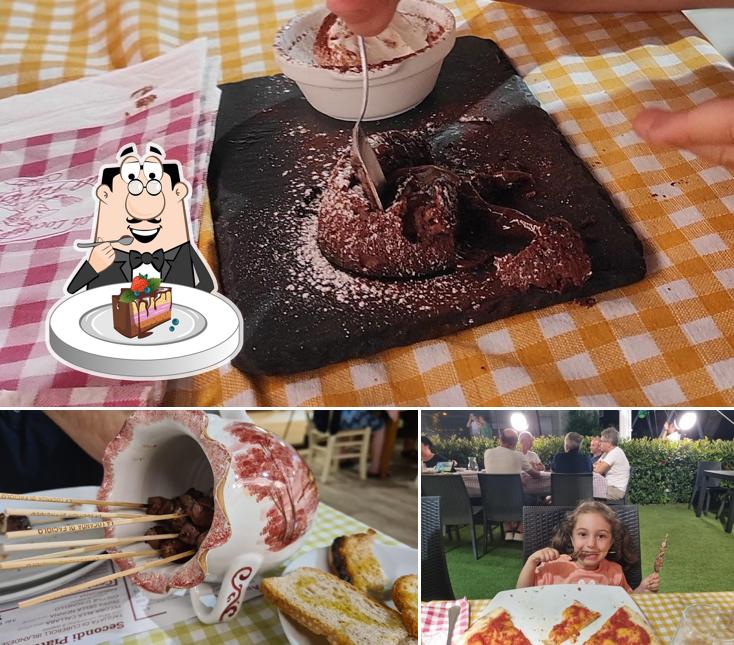 Torta al cioccolato al La locanda di Faciolo