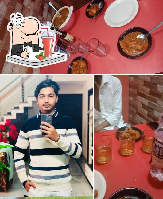 Enjoy a beverage at Nirmal food junction