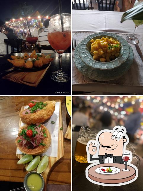 Comida em Vila Rica Suites