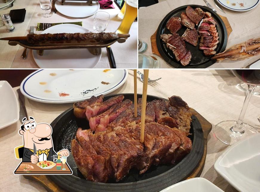 Cibo al Ristorante della Cascata Vendolo