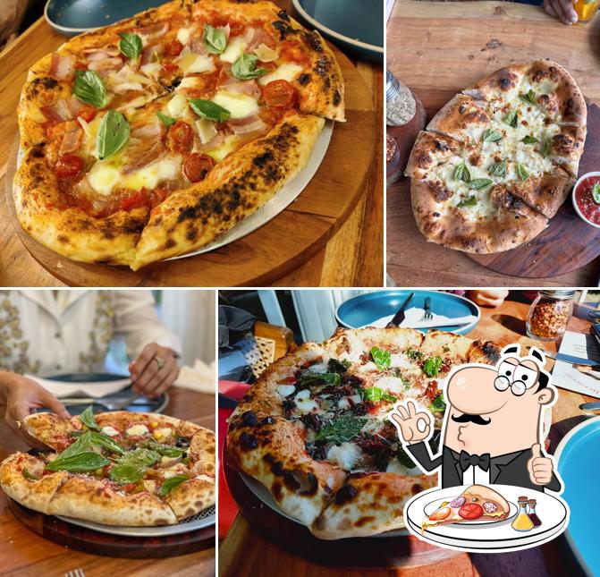 Order pizza at The AMIGOS Experience Pizzeria Best Restaurant in Kasauli Speciality & all day dining