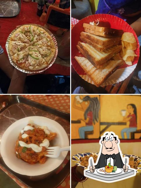 Food at Memers' Club Cafe