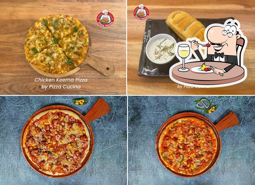 Food at Pizza Cucina