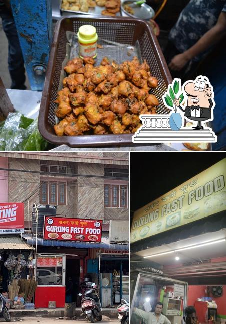 The exterior of Gurung Fast Food