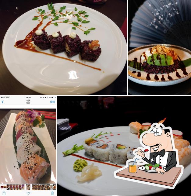 Cibo al Ristorante Sole Cinese Giapponese