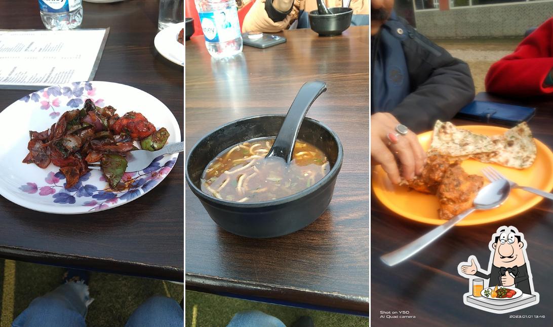 Food at The Sparrow garden