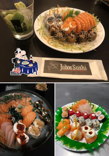 Sashimi em Restaurante Japonês Julios Sushi