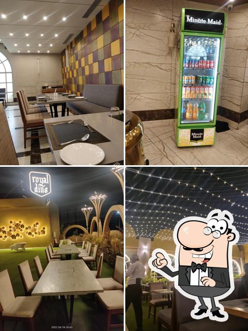 The interior of Royal Dine Restaurant & Banquet