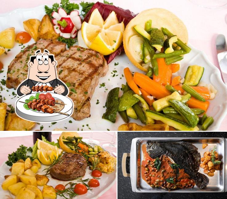 Platti al Albergo Ristorante La Palma